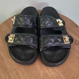 NYC Madden - Quilted Sandal
